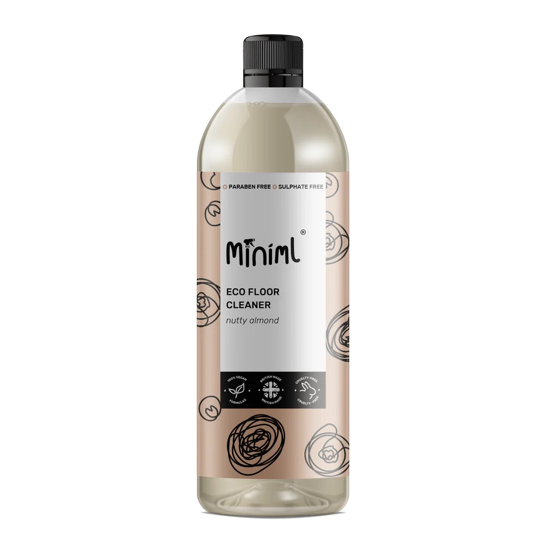 Miniml Floor Cleaner - Nutty Almond 750ml