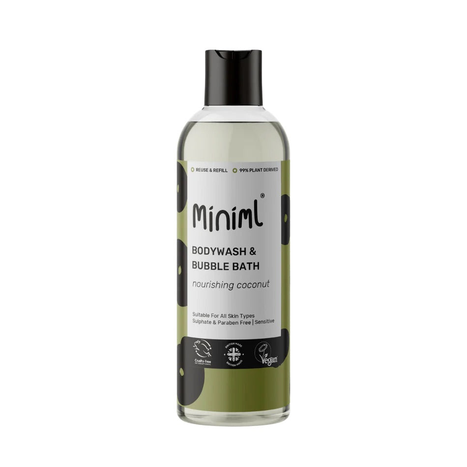 Miniml Bodywash + Bubblebath - Nourishing Coconut 500ml