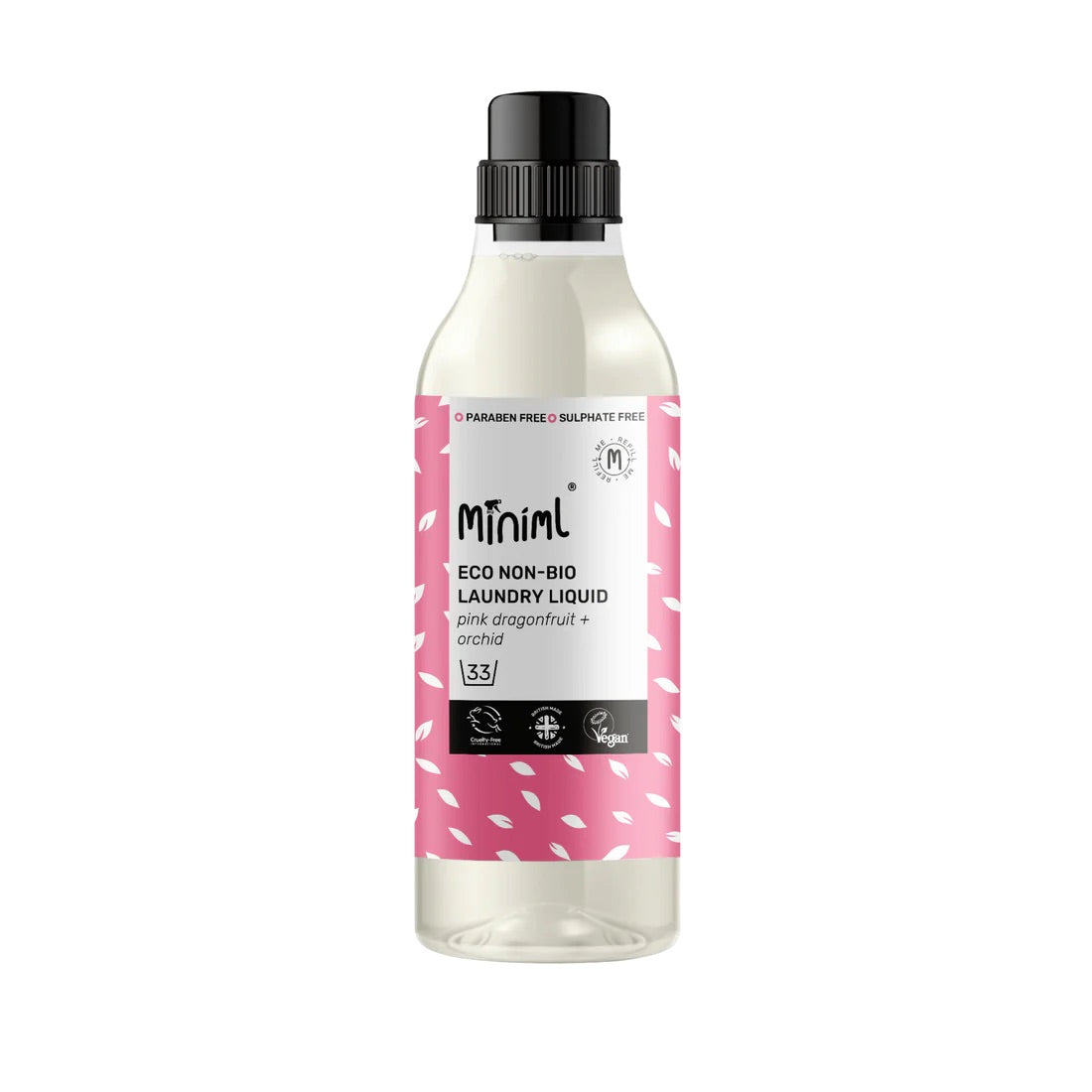 Miniml Laundry Liquid - Pink Dragonfruit + Orchid 1L PET