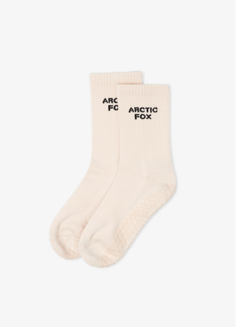 Pilates Grip Sock - Artic Fox