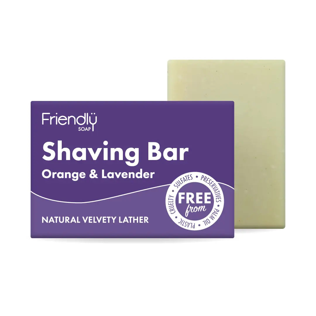 Friendly Orange & Lavender Shaving Bar