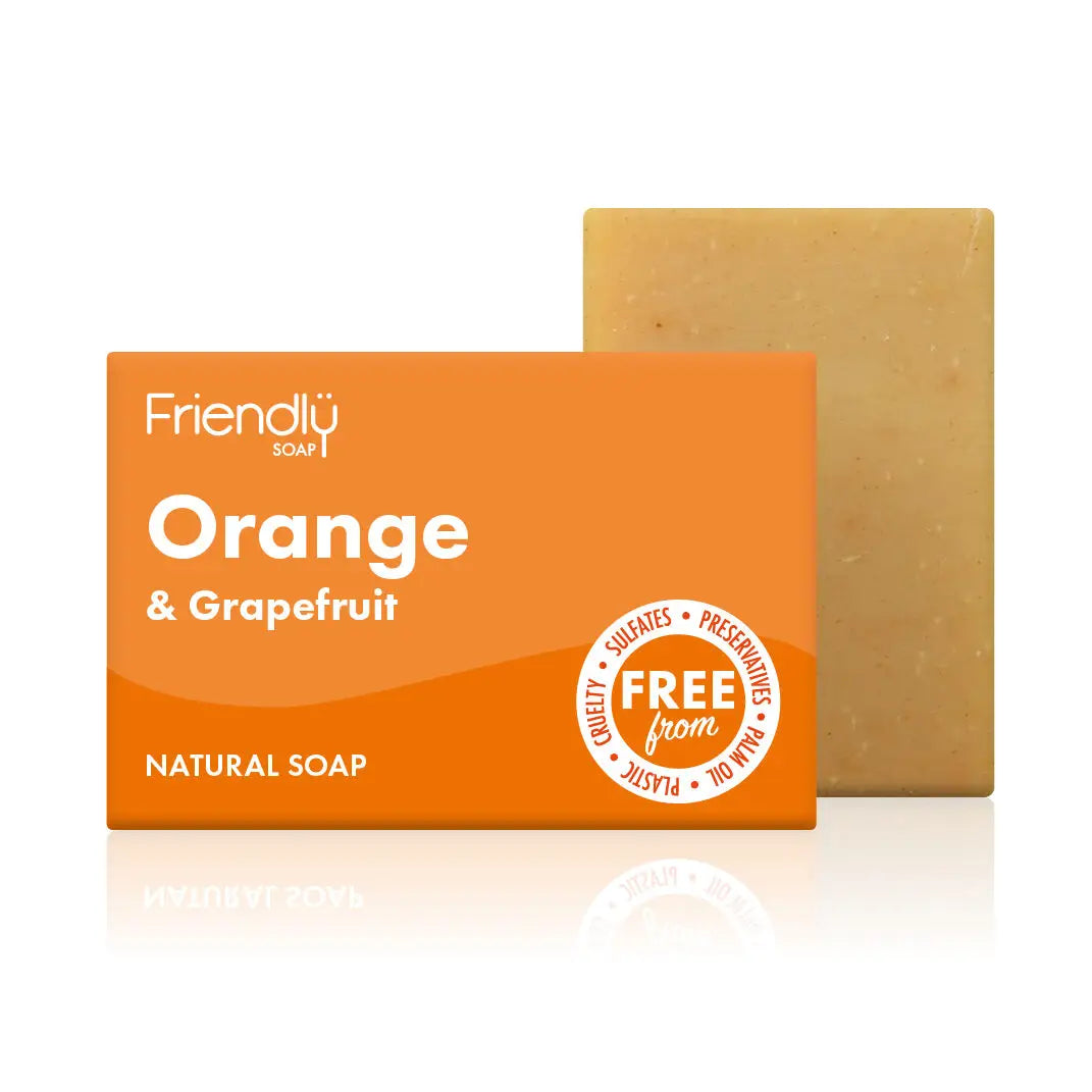 Friendly Orange & Grapefruit Eco Friendly Soap Bar
