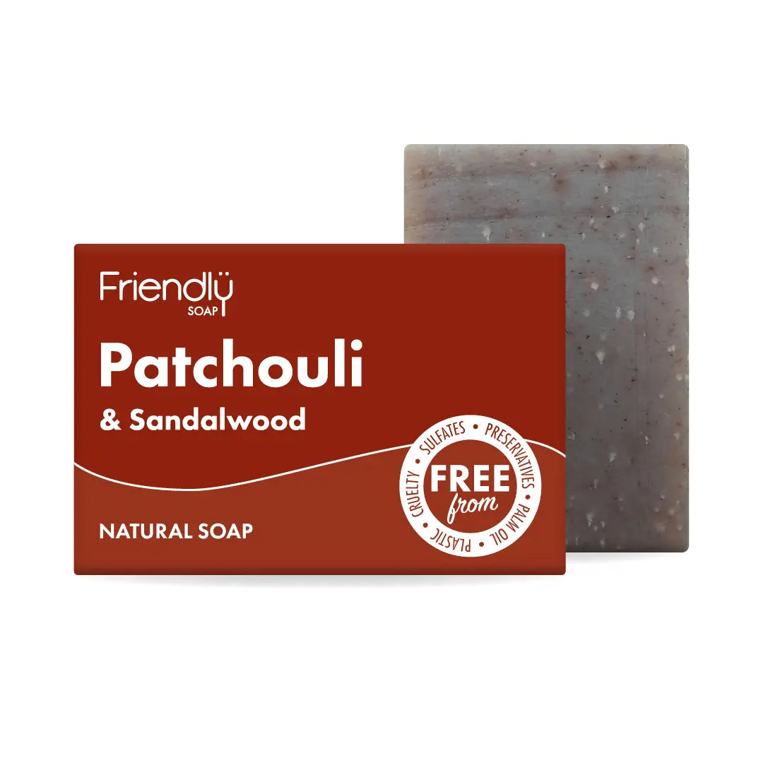 Friendly Patchouli & Sandalwood Eco Friendly Soap Bar