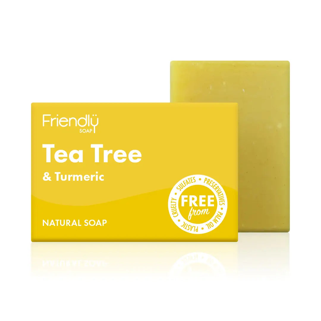 Friendly Tea Tree & Turmeric Eco Friendly Soap Bar